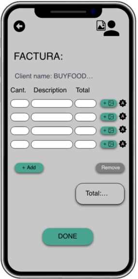 Receipts reader - app – screenshot 1