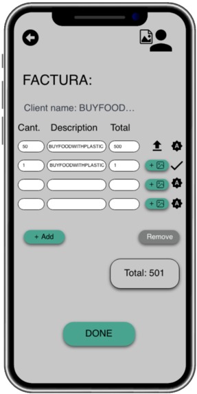 Receipts reader - app – screenshot 4