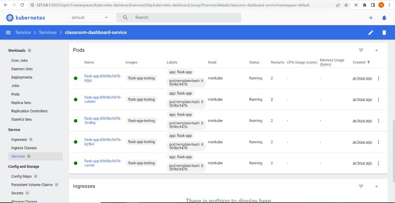 College Dashboard – screenshot 6