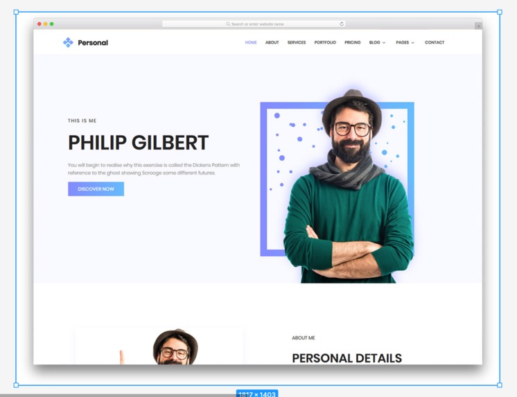 MLH Portfolio Template: Team 1 – screenshot 5
