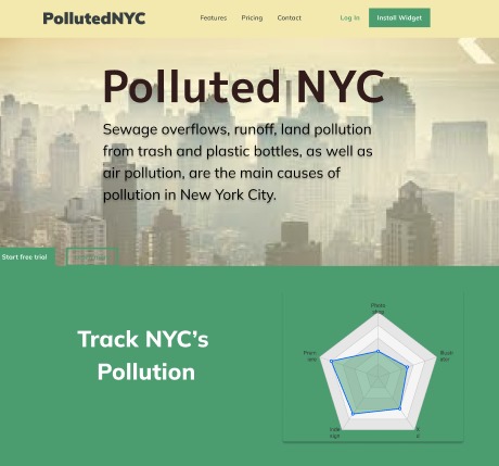 PollutedNYC – screenshot 1