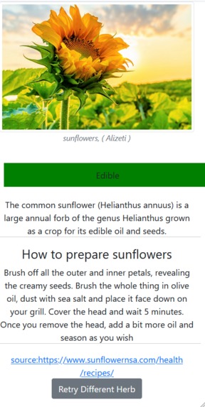 Alleviating world hunger by turning to Nature - Team 158 – screenshot 1