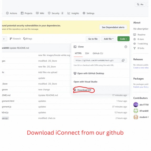 iConnect – screenshot 1