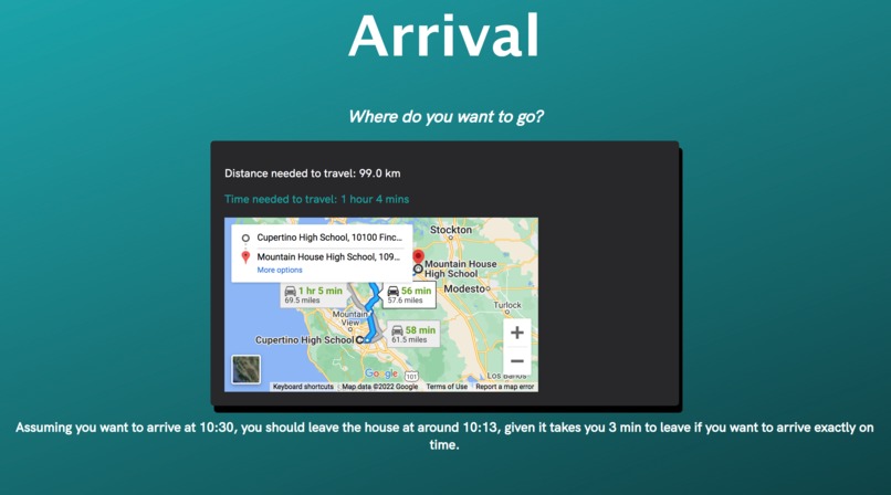 "Arrival" by Group 1 – screenshot 2