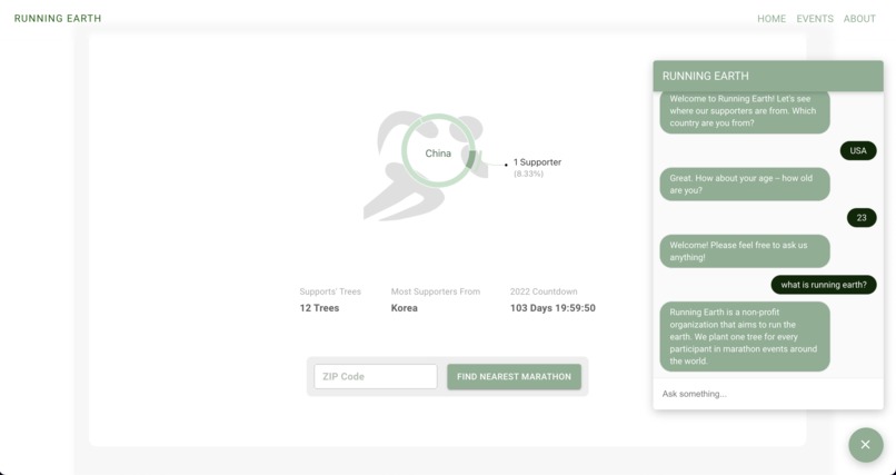 Running Earth – screenshot 2