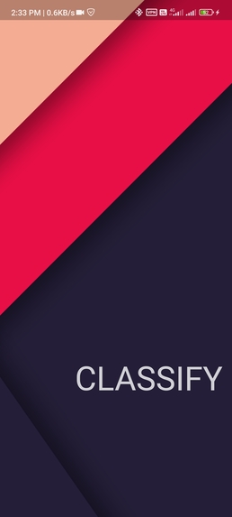 Classify – screenshot 1