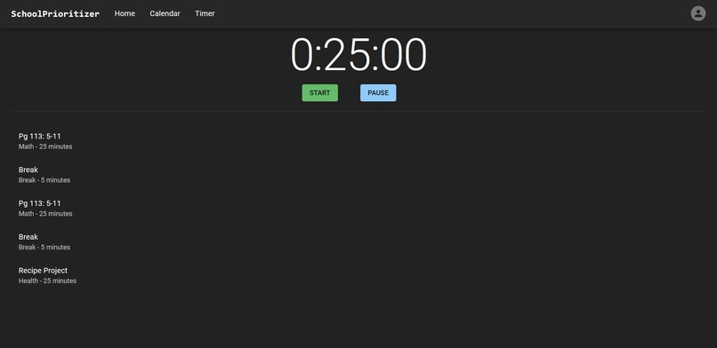 SchoolPrioritizer – screenshot 2