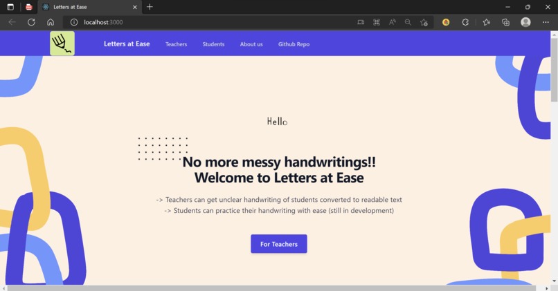 Letters at ease – screenshot 2