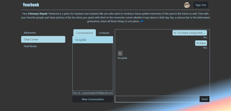Yearbook – screenshot 3
