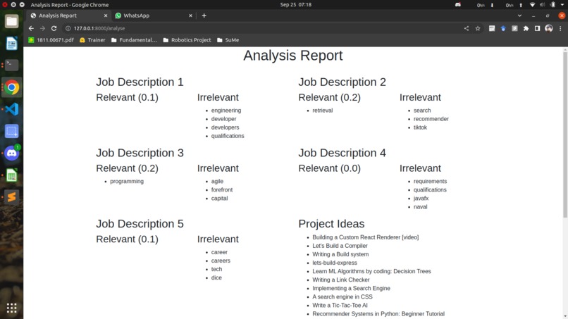 Profile Builder - Land your dream job(s) – screenshot 3
