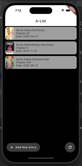 A-List – screenshot 1