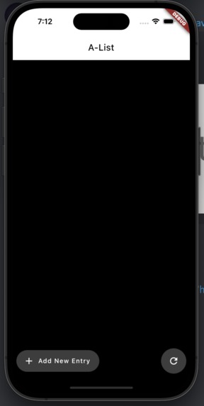 A-List – screenshot 2