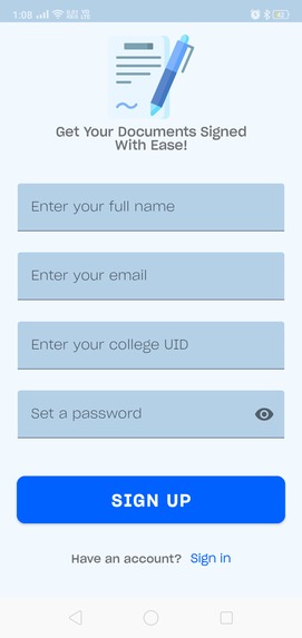 Sign Ease – screenshot 2