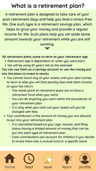 Breadstack retirement plan app – screenshot 10