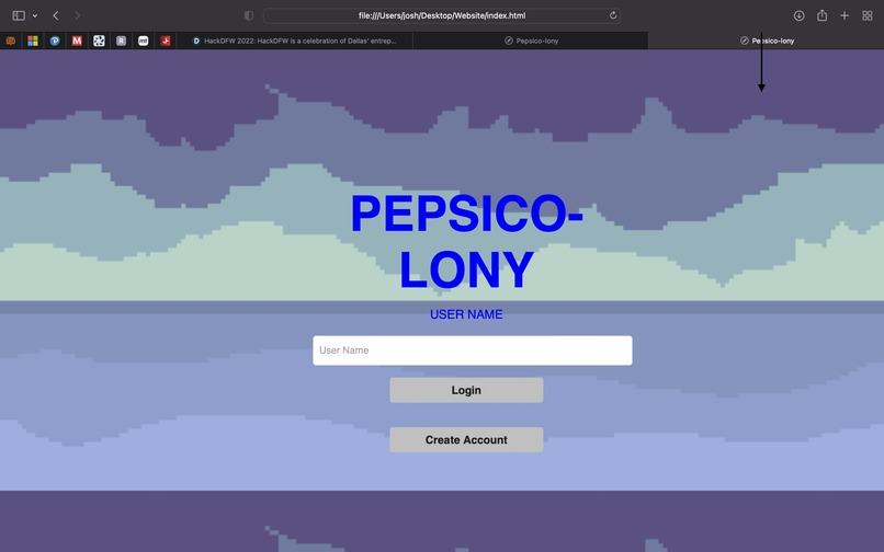 PepsiCo-Lony – screenshot 2