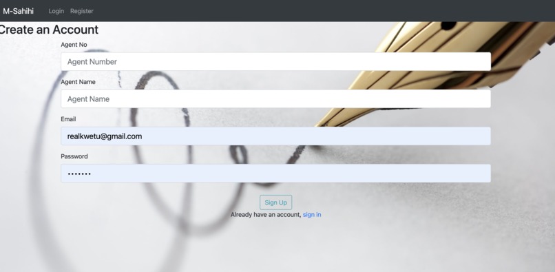 M-Sahihi – screenshot 1