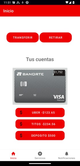 App Banorte – screenshot 3