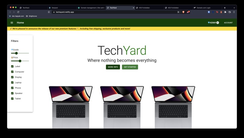 TechYard – screenshot 1