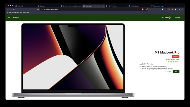 TechYard – screenshot 2