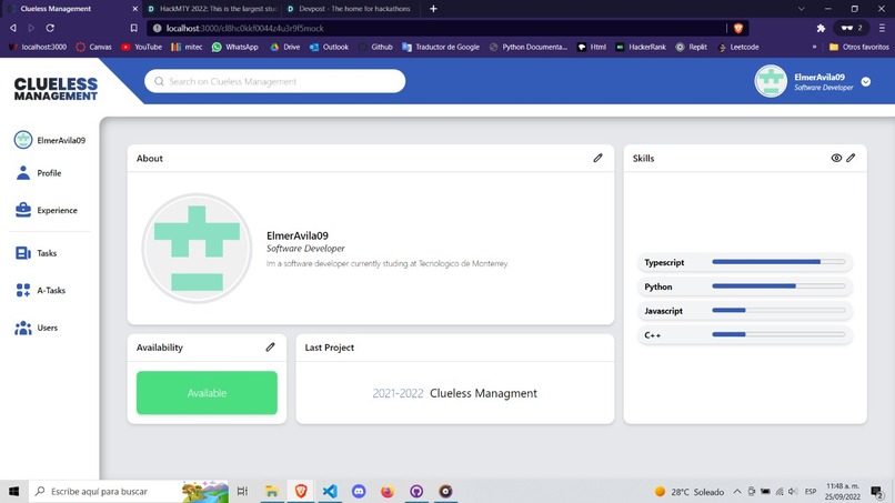 Clueless Management – screenshot 1