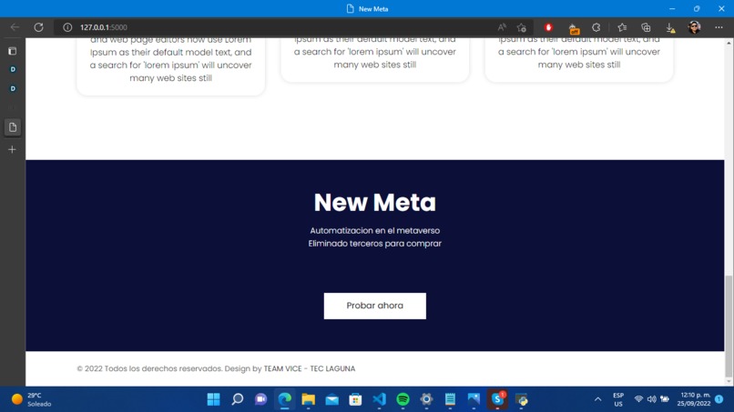 Arias Hackathon – screenshot 1
