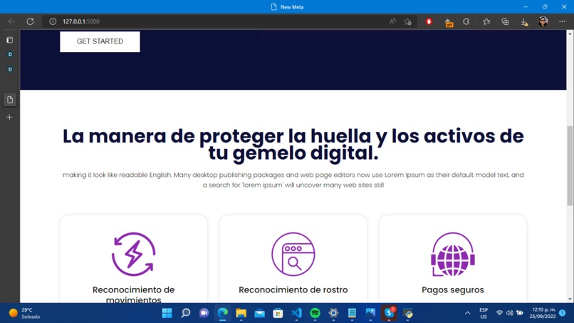 Arias Hackathon – screenshot 2