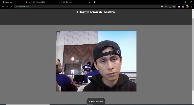 IA reconocimiento de desechos – screenshot 6