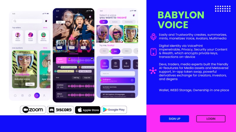  Babylon Voice - Voice for Metaverse  – screenshot 1