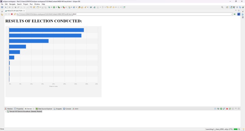 ONLINE ELECTION SYSTEM – screenshot 4