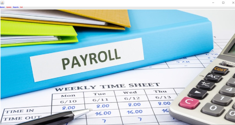 PAYROLL SYSTEM – screenshot 2