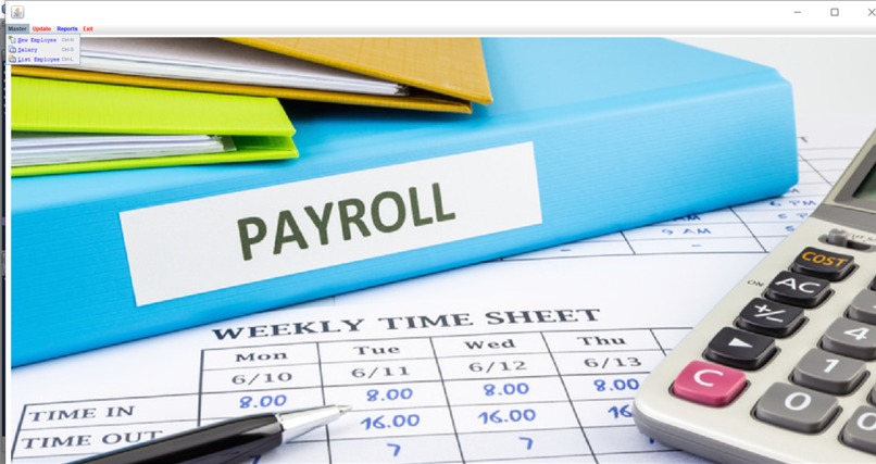 PAYROLL SYSTEM – screenshot 3