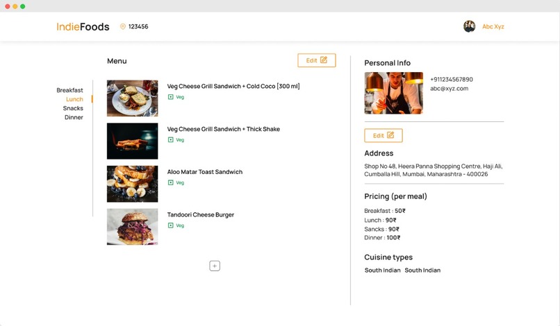 IndieFoods – screenshot 7
