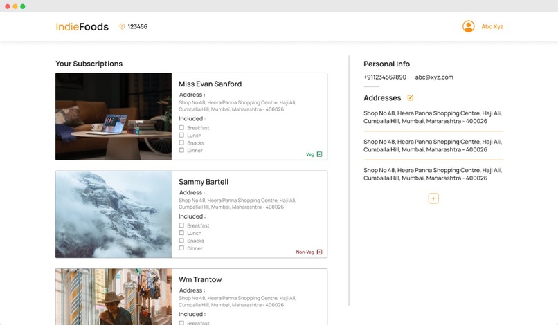 IndieFoods – screenshot 4