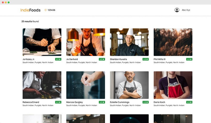 IndieFoods – screenshot 3