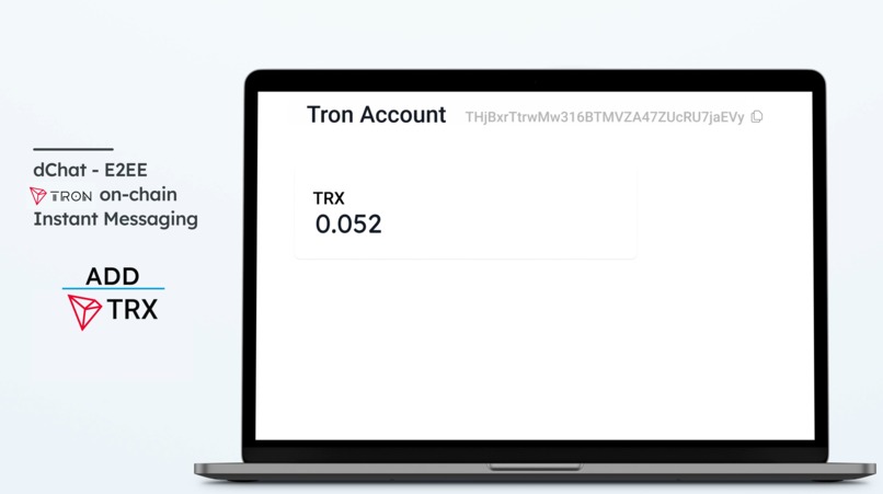 HolaChain, TRON L1 Secured W2W dChat Communication Framework – screenshot 3