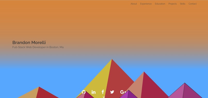 Personal Portfolio by TFR – screenshot 1