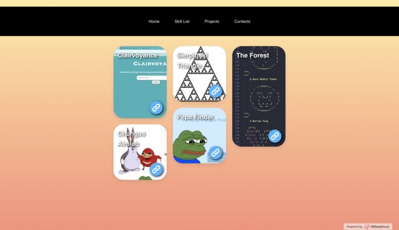 Serafina Portfolio – screenshot 3