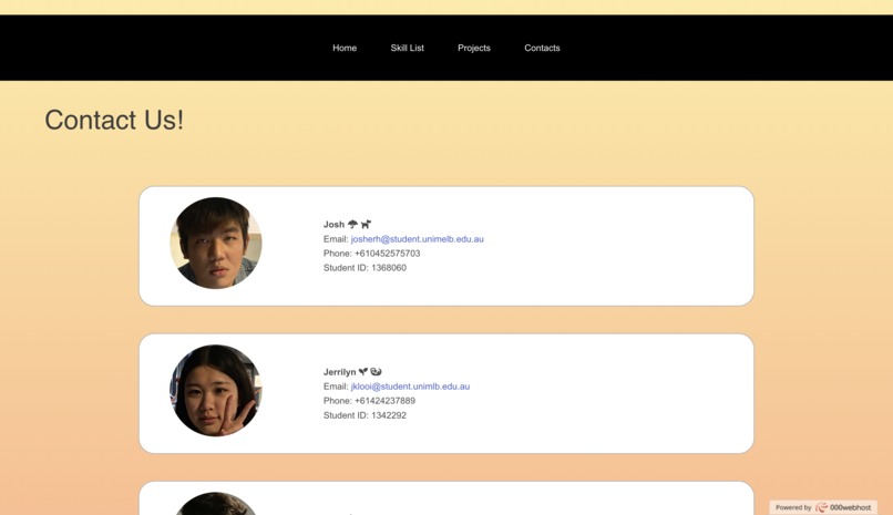 Serafina Portfolio – screenshot 4