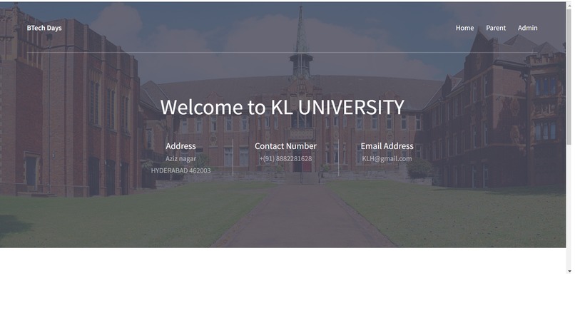 Teacher - parent community portal – screenshot 1