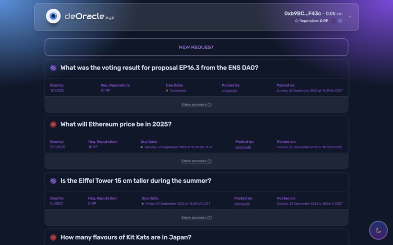 deOracle.xyz – screenshot 4
