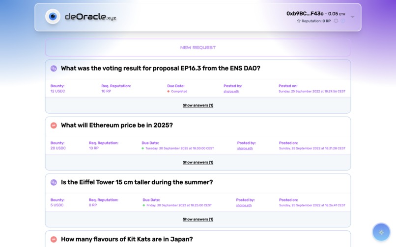 deOracle.xyz – screenshot 6