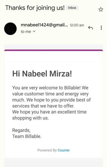 Billable X Courier – screenshot 11