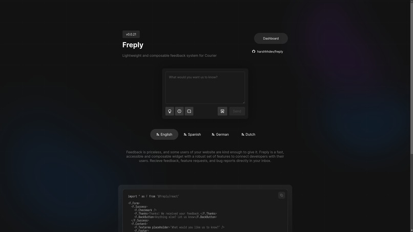 Freply – screenshot 2