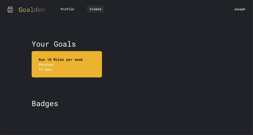 Goalden – screenshot 1