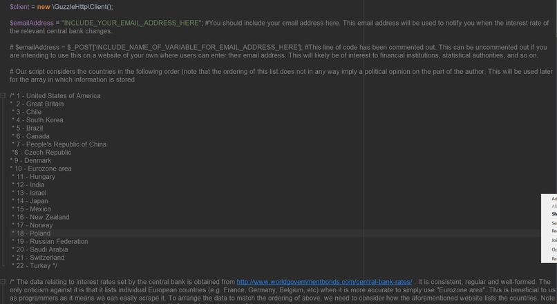Interest Rate Watcher – screenshot 2