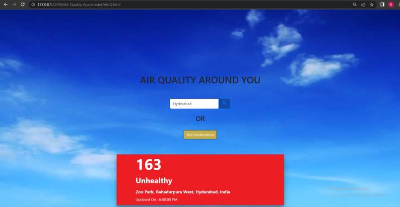 NATURE FRIENDLY WEBSITE – screenshot 3