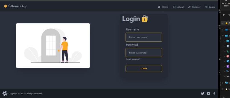 Udhamini Scholarship App – screenshot 2
