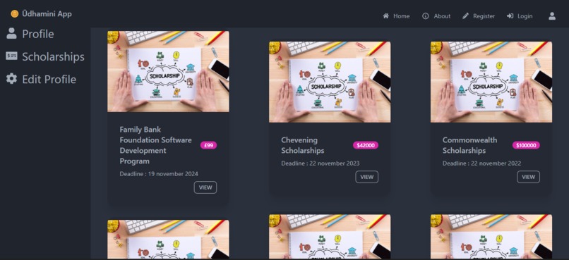 Udhamini Scholarship App – screenshot 9