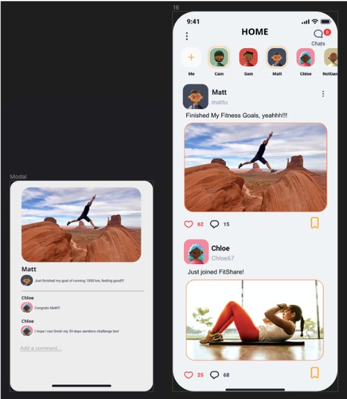 FitShare – screenshot 3