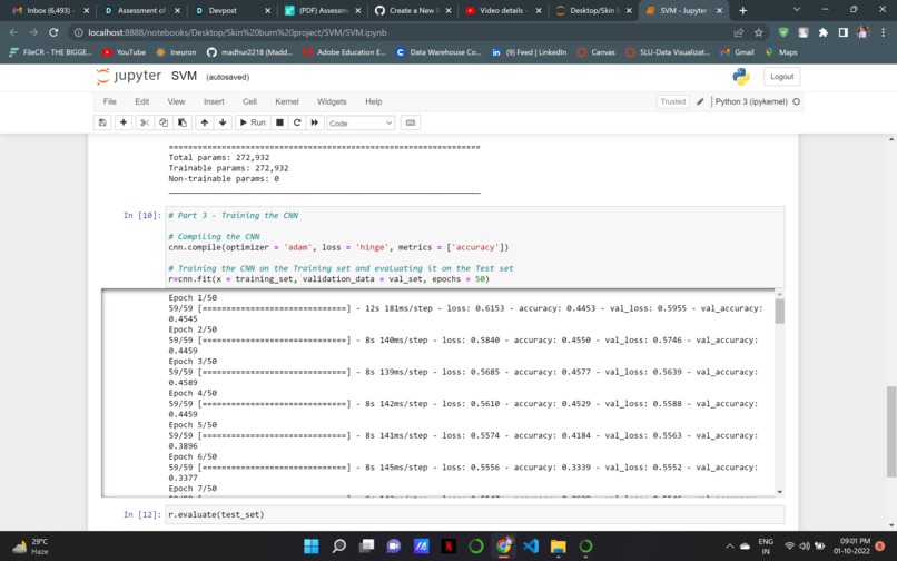 Multiclass Burn wound Classification – screenshot 7